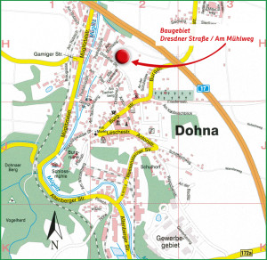 Stadtplan Dohna