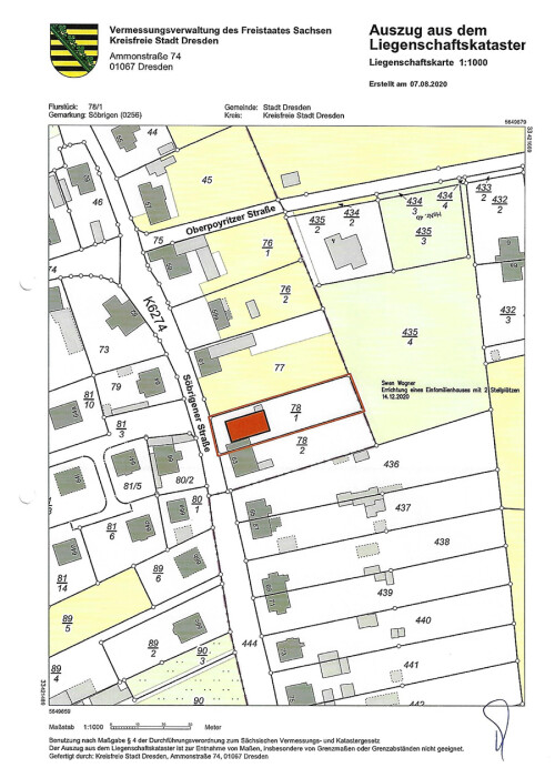 EFH Dresden OT Söbrigen