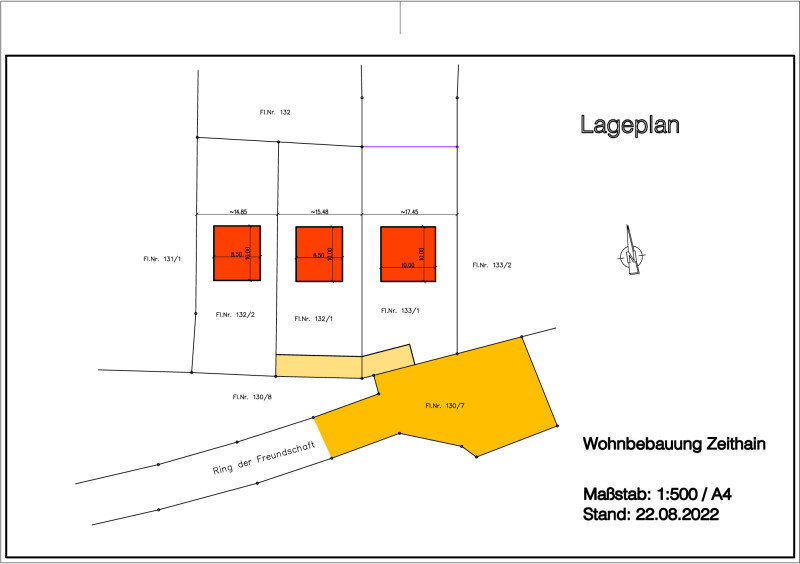 Zeithain Lageplan